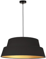 Chandelier GALAXY 1xE27/40W/230V black - Chandelier