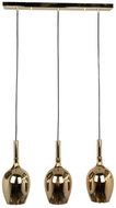 Chandelier on a wire TANGO 3xE14/40W/230V gold - Chandelier