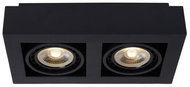 Lucide 09120/24/30 - LED Dimmable Spotlight ZEFIX 2xGU10/12W/230V Black - Spot Lighting