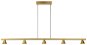 Lucide 79482/30/02 - LED Dimmable Chandelier on Cable DELANO 5xLED/5W/230V Gold - Chandelier