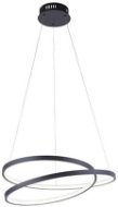 Paul Neuhaus 2472-18 - LED Dimmable Chandelier on Cable ROMAN LED/30W/230V Black - Chandelier