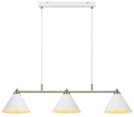 Markslöjd 108075 - Chandelier on cable KLINT 3xE14/40W/230V white - Chandelier