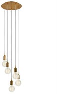 Markslöjd 108100 - Chandelier on wire BRONX 5xE27/60W/230V bronze - Chandelier