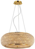 Ideal Lux - Crystal Pendant Lamp 10xE14/40W/230V - Chandelier