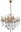 Chandelier on Chain 12xE14/40W/230V Gold