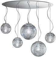 Ideal Lux - Pendant Light 5xE27/60W/230V - Chandelier