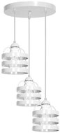 Chandelier TUBE 3xE27/60W/230V white - Chandelier