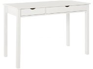 DANISH STYLE Galte 120 cm, biely - Písací stôl