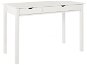 DANISH STYLE Galte 120 cm, biely - Písací stôl