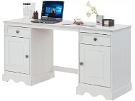 DANISH Style Meliss 160 cm, fehér - Íróasztal