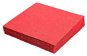 Paper Towels Ubrousky 33 × 33 cm, červené, třívrstvé - Papírové ubrousky