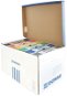 Archive Box DONAU 55.8 x 37 x 31.5cm, White-Blue - Archivační krabice