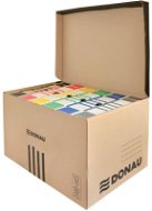 Archive Box DONAU 55.8 x 37 x 31.5 cm, Brown - Archivační krabice