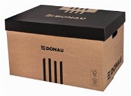 DONAU with Lid, 54.5 x 36.3 x 31.7cm, Brown - Archive Box