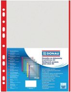 DONAU A4/40 Microns, Matt with Red Stripe - Package 100 pcs - Sheet Potector
