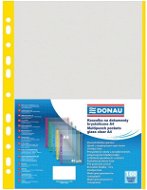 DONAU A4/40 microns, Matt with Yellow Stripe - package 100 pcs - Sheet Potector
