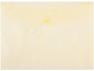 Dokumentenmappe DONAU Dokumentenmappe aus Kunststoff - klappbar - mit Druckknopf - A4 - transparent gelb - 1 Stück - Desky na dokumenty