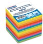 Papierové bločky DONAU 90x90x90 mm farebné - Papírové bločky