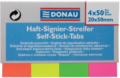 DONAU 20x50mm, 4x 50 štítků - Samolepicí štítky - Hlavní obrázek