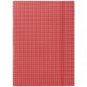 DONAU A4, Red with Squares - Document Folders