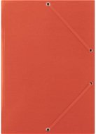 DONAU A4 Cardboard, Red - Document Folders