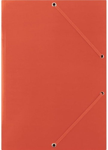 DONAU A4 Cardboard, Red - Document Folder - Main image