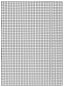 DONAU A4, fehér négyzetekkel - Iratrendező mappa