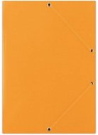DONAU A4 Dokumentenmappe aus Karton - orange - Dokumentenmappe