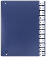 DONAU A4 A-Z, blue - Document Folders