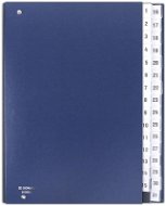 DONAU A4 1-31, blau - Dokumentenmappe