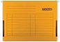 DONAU with side panels A4, orange - pack of 5 - Document Folders
