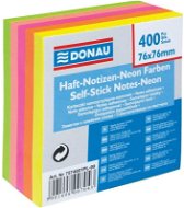 DONAU 76 x 76 mm, 400 Sheets, Neon - Sticky Notes