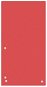 Divider DONAU Red, Paper, 1/3 A4, 235 x 105mm - Pack of 100 - Rozřaďovač