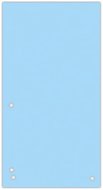 DONAU Trennblätter - blau - Papier - 1/3 A4 - 235 mm x 105 mm - 100 Stück Packung - Trennblätter