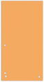 DONAU oranžový, papírový, 1/3 A4, 235 x 105 mm - balení 100 ks