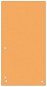 DONAU Trennblätter orange - Papier - 1/3 A4 - 235 mm x 105 mm - 100 Stück Packung - Trennblätter