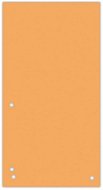 Roztrieďovač DONAU oranžový, papierový, 1/3 A4, 235 × 105 mm – balenie 100 ks - Rozřaďovač