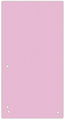 DONAU růžový, papírový, 1/3 A4, 235 x 105 mm - balení 100 ks
