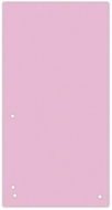 Divider DONAU Pink, Paper, 1/3 A4, 235 x 105mm - Pack of 100 - Rozřaďovač