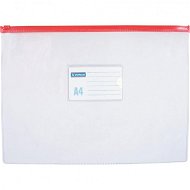 DONAU plastic, zipped, A4, clear - pack of 24 - Document Folders