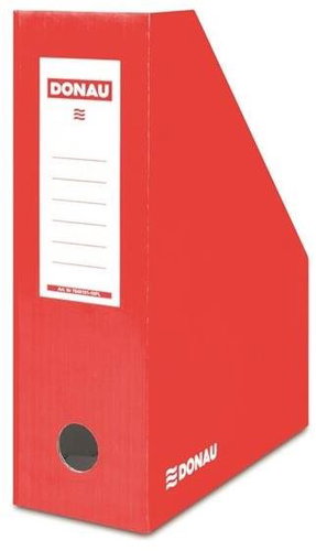 DONAU A4, 10 cm, red - Magazine Rack - Main image
