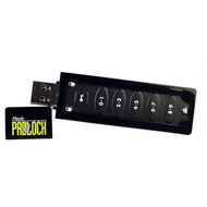 Corsair FlashDrive Padlock 4GB USB2.0 - ultrarychlý, numerická tlačítka, možnost zadání PIN - Flash Drive