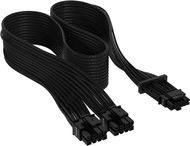 Tápkábel Corsair Premium Individually Sleeved 12+4pin PCIe Gen 5 12VHPWR 600W cable Type 4 Black - Napájecí kabel