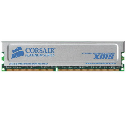 1GB DDR 400MHz PC3200 CL2-3-3-6 Corsair XMS Platinum BOX - - - Main image