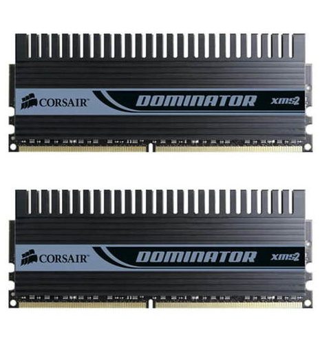 Corsair 4GB KIT DDR2 1066MHz CL5-5-5-15 XMS2 DOMINATOR DHX EPP - Operační paměť - Main image