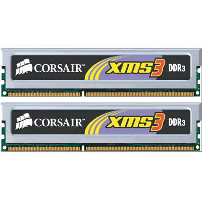 Corsair 4GB KIT DDR3 1333MHz CL9 - Operační paměť - Hlavný obrázok