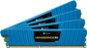 Corsair 16 gigabytes KIT DDR3 1600MHz CL9 Vengeance Low Profile Blue - RAM