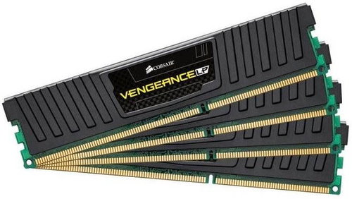 Corsair 16GB KIT DDR3 1866MHz CL9 Black Vengeance Low profile - Operační paměť - Hlavný obrázok