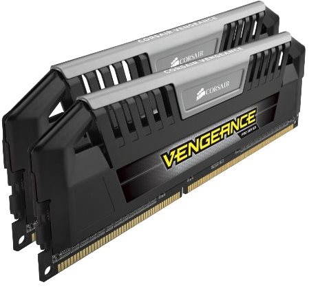 Corsair 8GB KIT DDR3 2400MHz CL11 Vengeance Pro Grey Main image Corsair 8GB KIT DDR3 2400MHz CL11 Vengeance Pro Grey - RAM - Main image