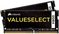 Corsair SO-DIMM, 16 GB KIT DDR4 2 133 MHz CL15, ValueSelect čierna - Operačná pamäť